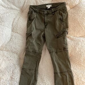 Women’s Green Cargo Pants